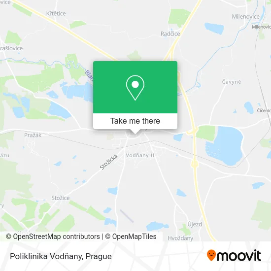 Карта Poliklinika Vodňany