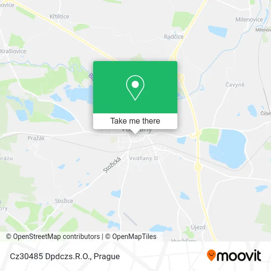 Карта Cz30485 Dpdczs.R.O.