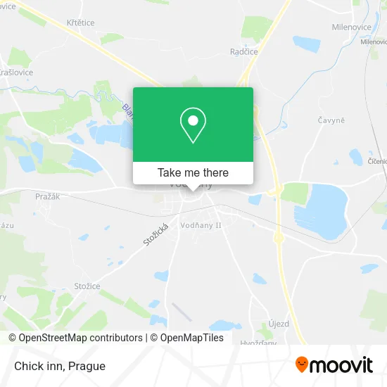 Карта Chick inn