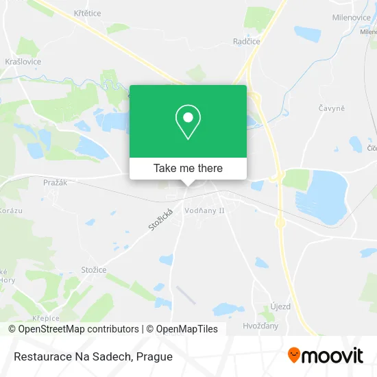 Карта Restaurace Na Sadech