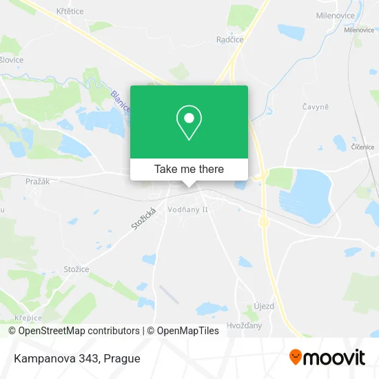 Карта Kampanova 343