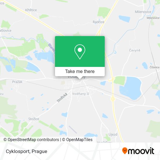 Карта Cyklosport