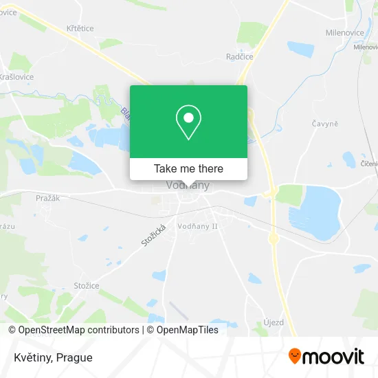 Květiny map