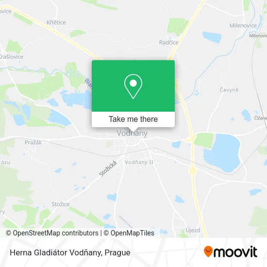 Карта Herna Gladiátor Vodňany