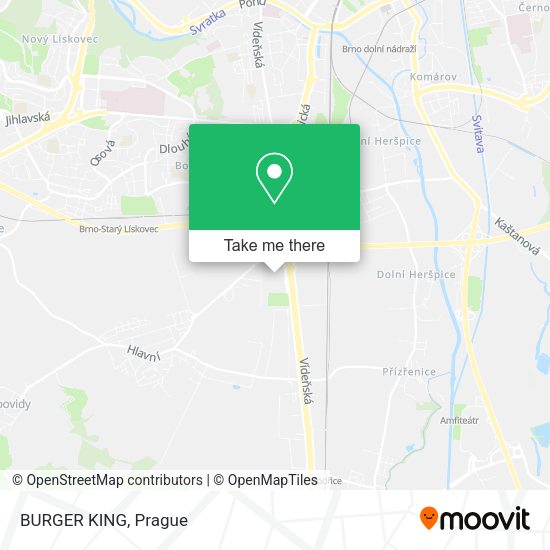 Карта BURGER KING