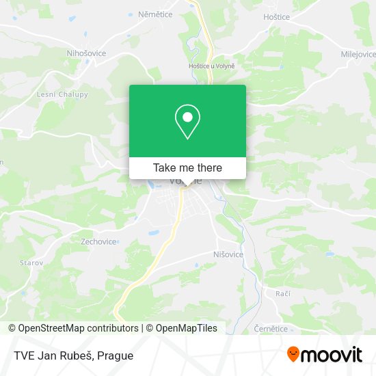 Карта TVE Jan Rubeš
