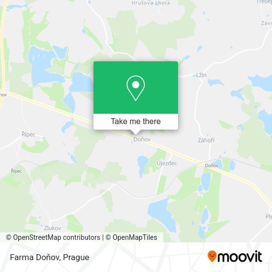 Карта Farma Doňov