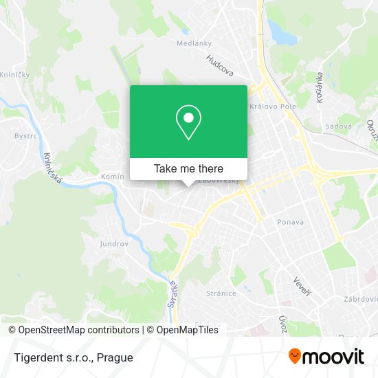 Карта Tigerdent s.r.o.