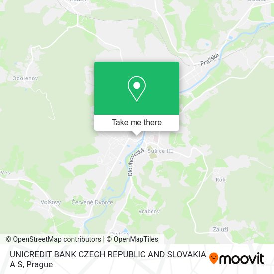 Карта UNICREDIT BANK CZECH REPUBLIC AND SLOVAKIA A S