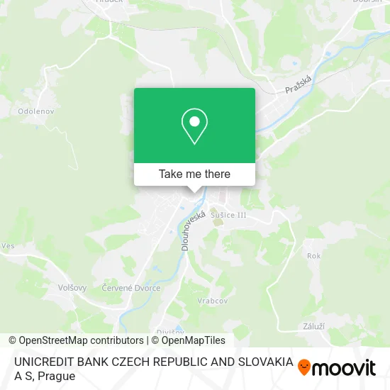 Карта UNICREDIT BANK CZECH REPUBLIC AND SLOVAKIA A S