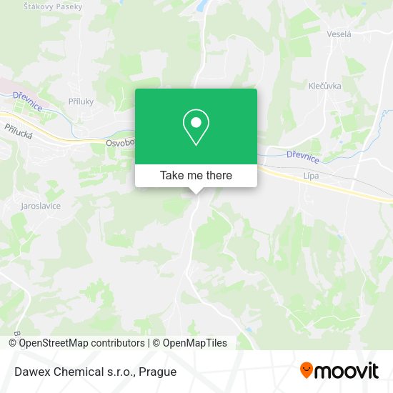Карта Dawex Chemical s.r.o.