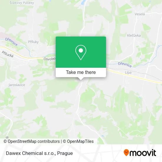 Карта Dawex Chemical s.r.o.