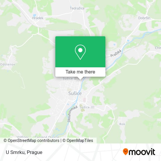 Карта U Smrku