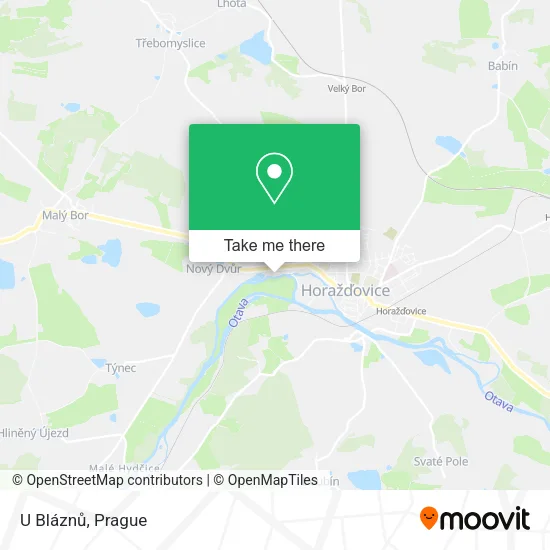 Карта U Bláznů