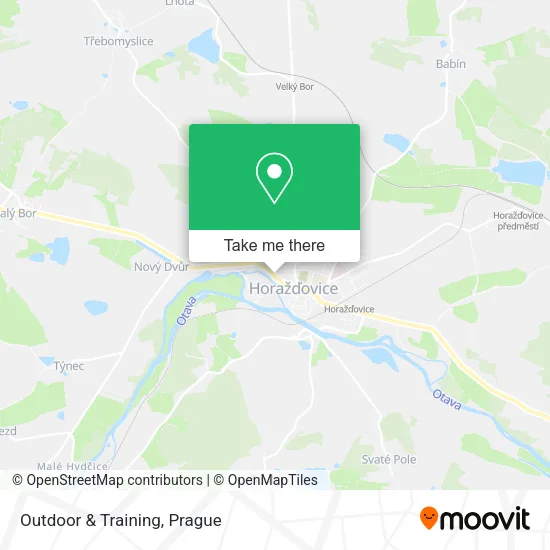 Карта Outdoor & Training