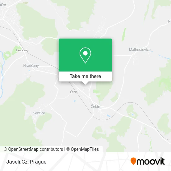 Карта Jaseli.Cz