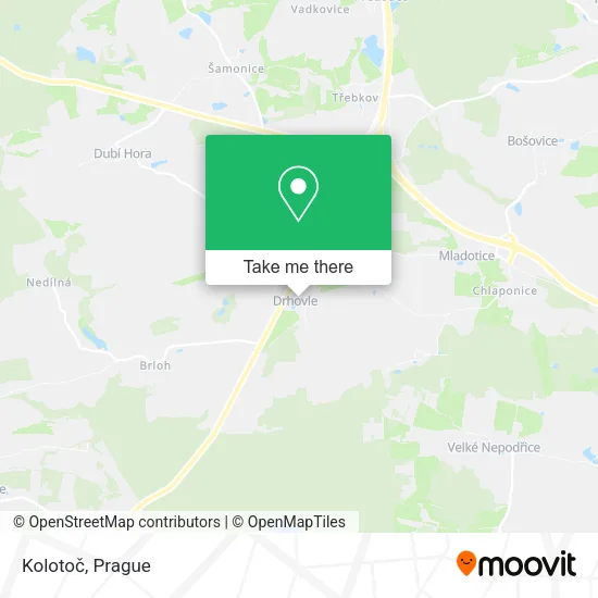 Карта Kolotoč
