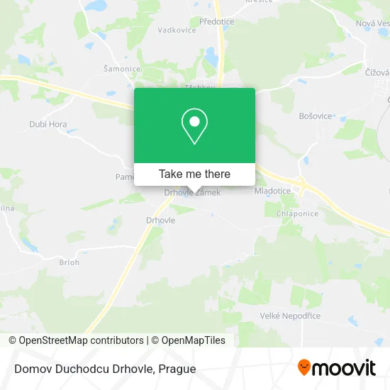 Карта Domov Duchodcu Drhovle