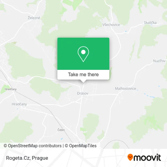 Карта Rogeta.Cz