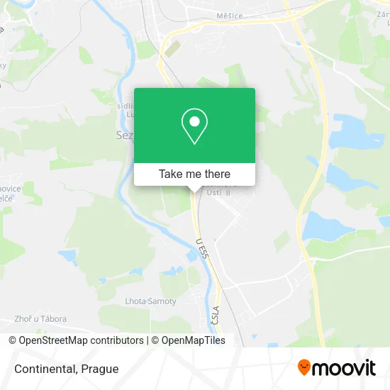 Карта Continental