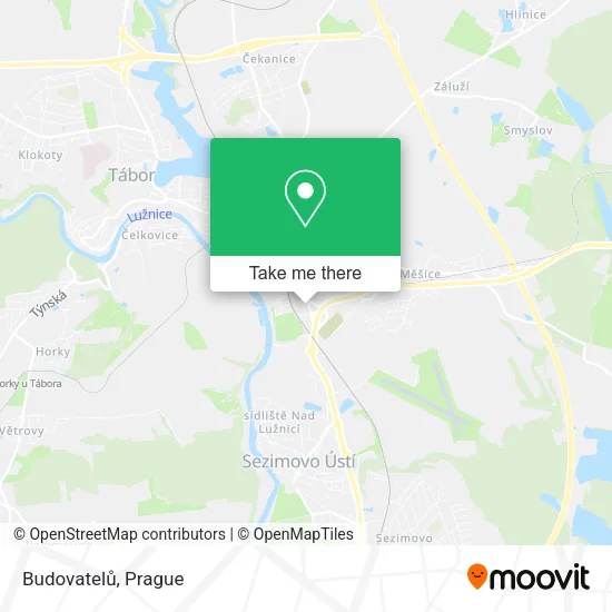 Карта Budovatelů