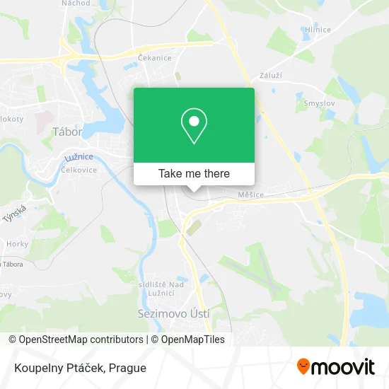 Карта Koupelny Ptáček