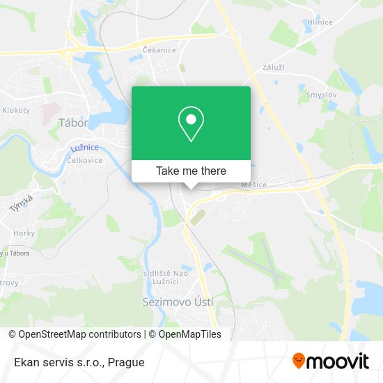 Карта Ekan servis s.r.o.
