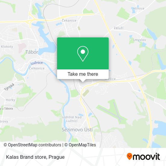 Карта Kalas Brand store