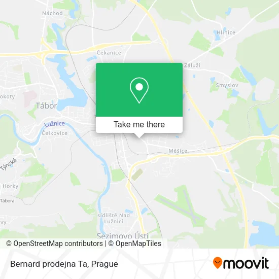 Карта Bernard prodejna Ta