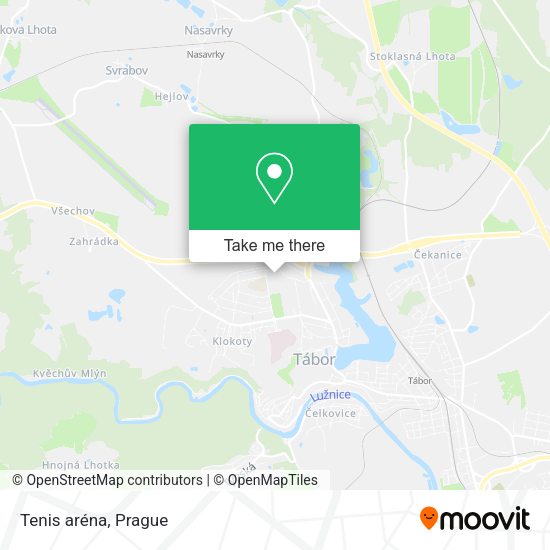 Карта Tenis aréna