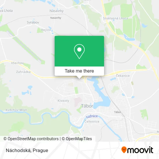 Карта Náchodská