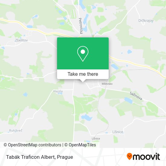 Карта Tabák Traficon Albert