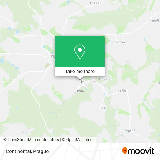 Карта Continental