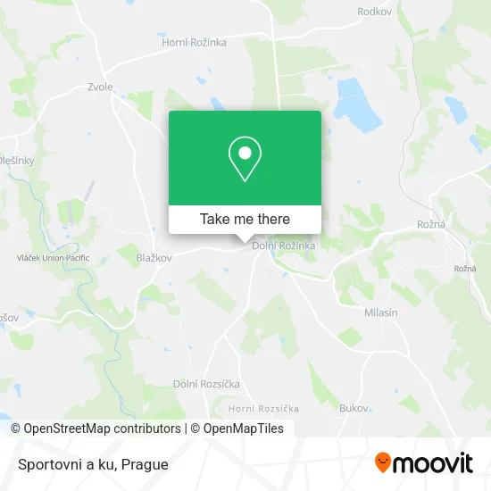 Карта Sportovni a ku