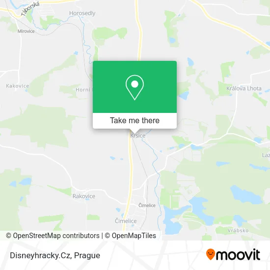 Карта Disneyhracky.Cz