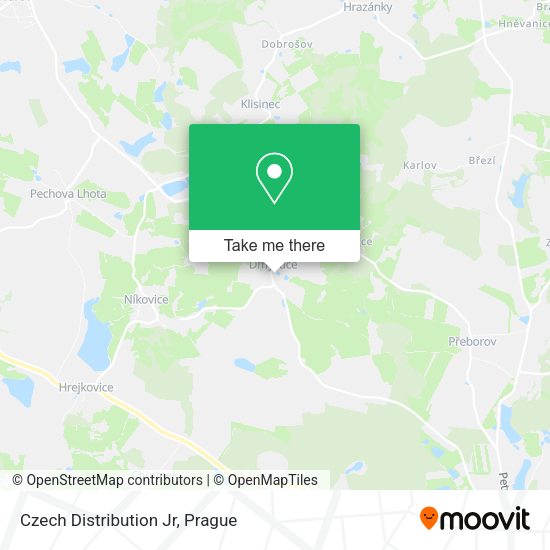 Карта Czech Distribution Jr