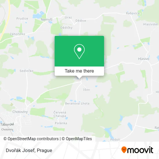 Карта Dvořák Josef