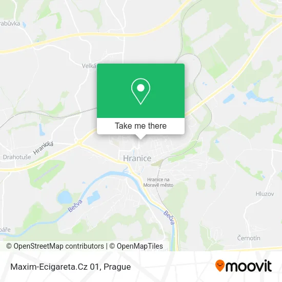 Карта Maxim-Ecigareta.Cz 01