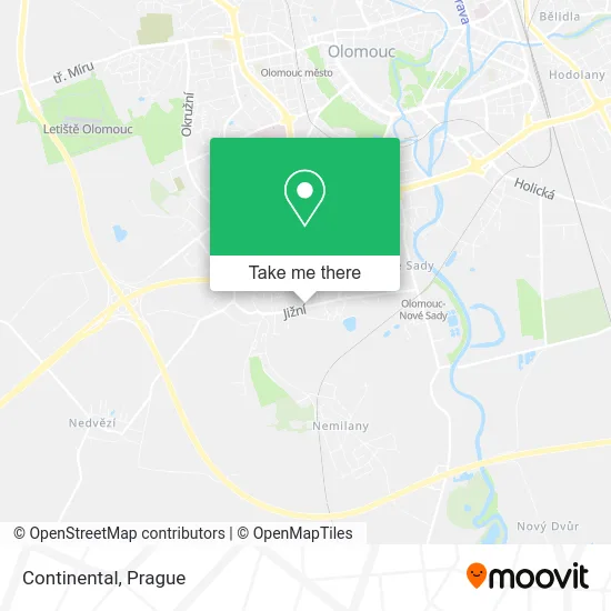 Карта Continental