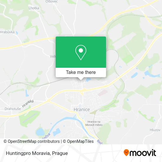 Карта Huntingpro Moravia