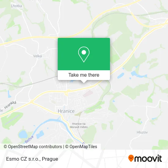 Карта Esmo CZ s.r.o.