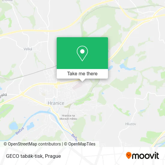 Карта GECO tabák-tisk