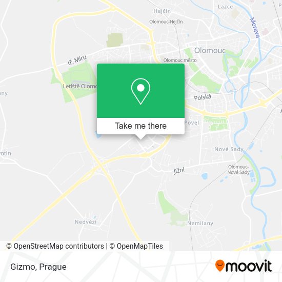 Карта Gizmo
