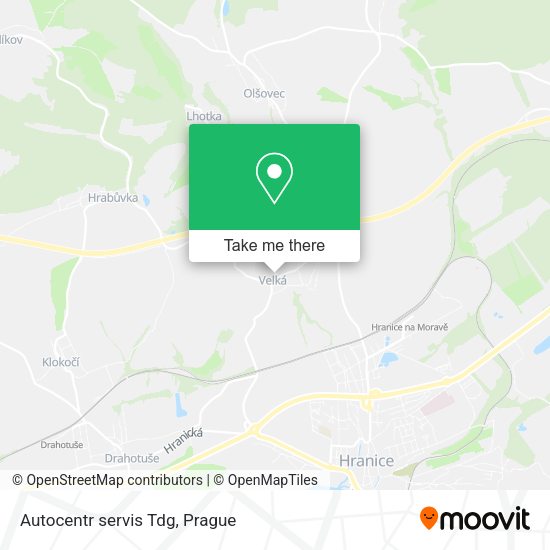 Карта Autocentr servis Tdg