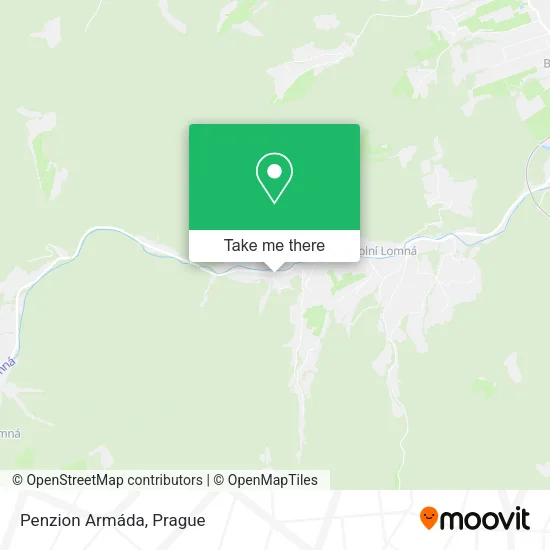 Карта Penzion Armáda