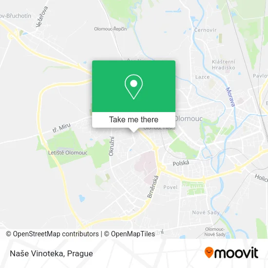 Карта Naše Vinoteka