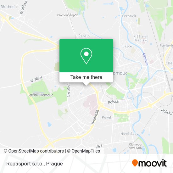 Карта Repasport s.r.o.