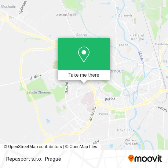 Repasport s.r.o. map