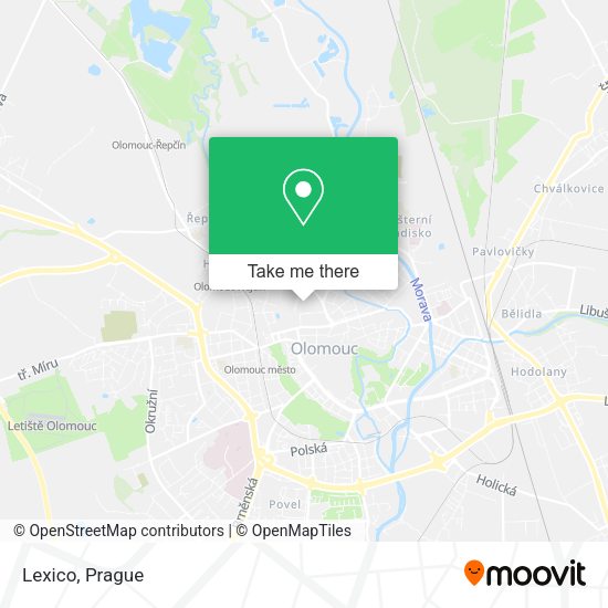 Карта Lexico