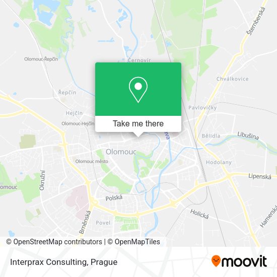 Карта Interprax Consulting
